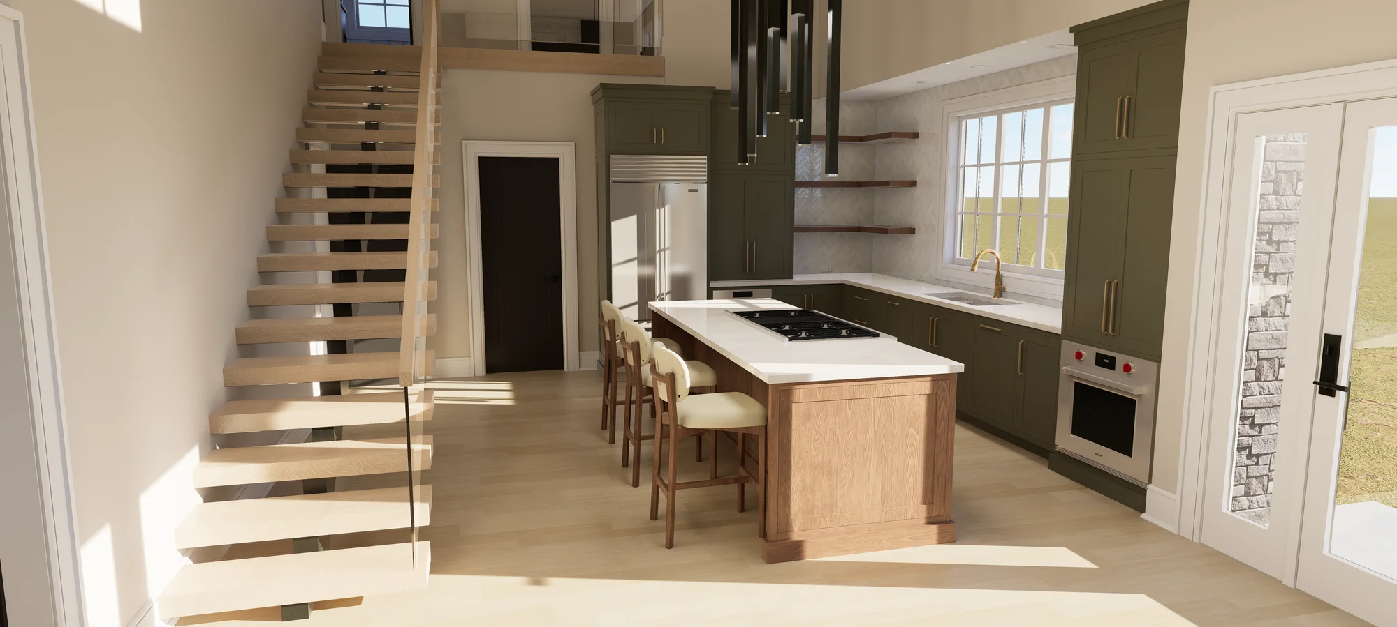 Planned for Rock Island - Kitchen Concept